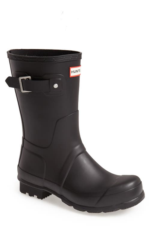 Original Short Waterproof Rain Boot in Black