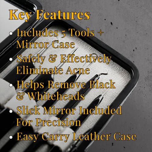 Pete & Pedro Acne & Blackhead Remover Skin Tool Set