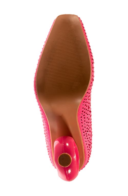 Ninety Union Barb Round Heel Bootie In Fuchsia