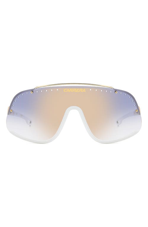 FLAGLAB 16 99mm Shield Sunglasses in Blue Gold/Blsf Gdsp