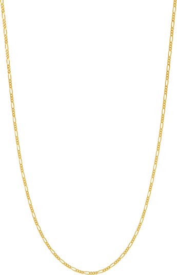 Bony Levy 14K Gold Figaro Chain Necklace | Nordstrom