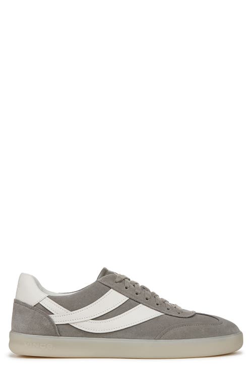 Vince Oasis Sneaker In Light Smoke/ Chalk White