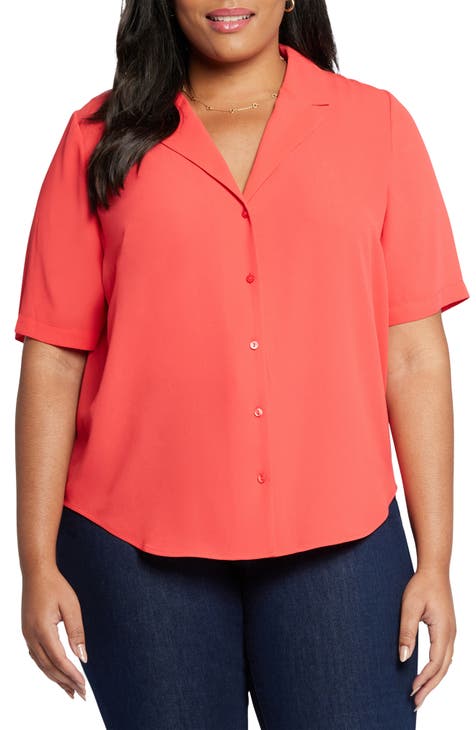 Gabrielle Camp Shirt (Plus Size)