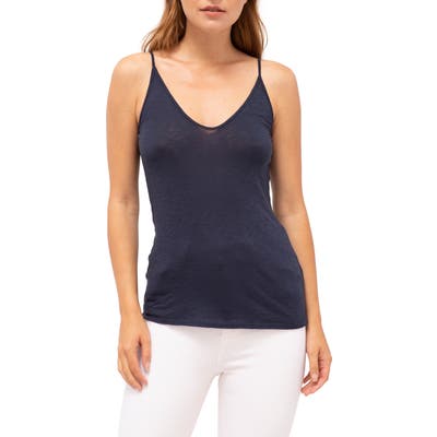 Stateside V-Neck Slub Camisole, Blue