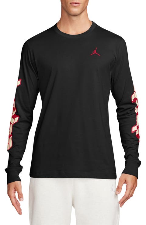 Jumpman Long Sleeve Graphic T-Shirt