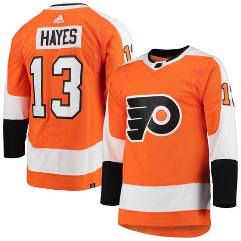 Outerstuff Youth Carter Hart Orange Philadelphia Flyers Player Name &  Number T-Shirt