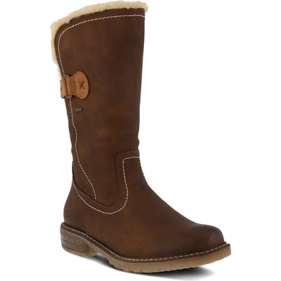 Spring Step Cagliari Water Resistant Boot - Brown