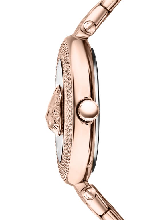 Shop Versus Versace Brick Lane Bracelet Watch, 36mm In Ip Rose Gold