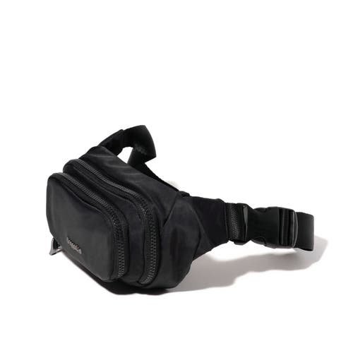 Shop Baggallini On The Go Belt Bag Waist Pack In Black Twill