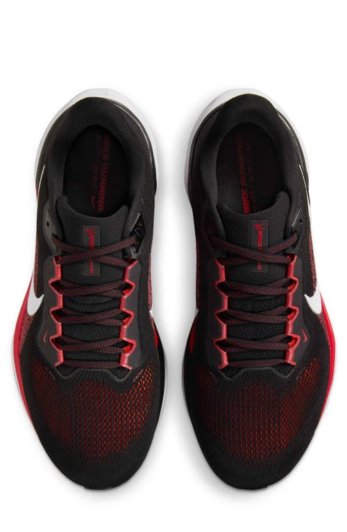 Shop Nike Air Zoom Pegasus 41 Running Shoe In Black/fire Red/white