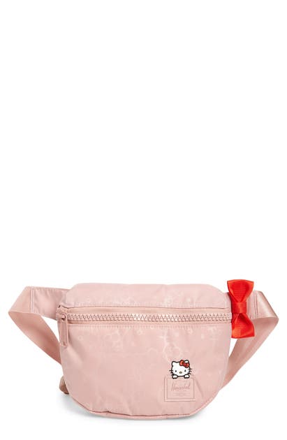 Herschel Supply Co Hello Kitty Fifteen Belt Bag In Pale Mauve