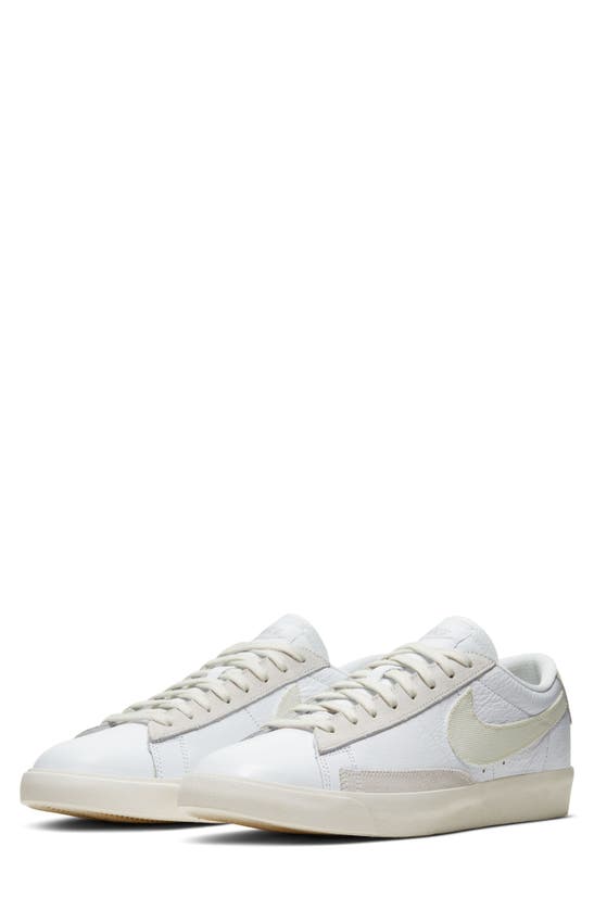Nike Blazer Low '77 Sneaker In White/ Sail/ Platinum Tint