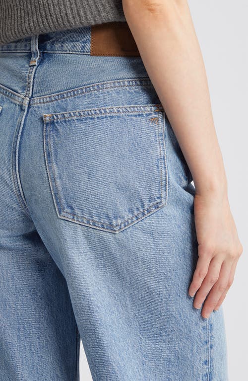 Shop Madewell High Waist Superwide Leg Jeans In Invermere Wash