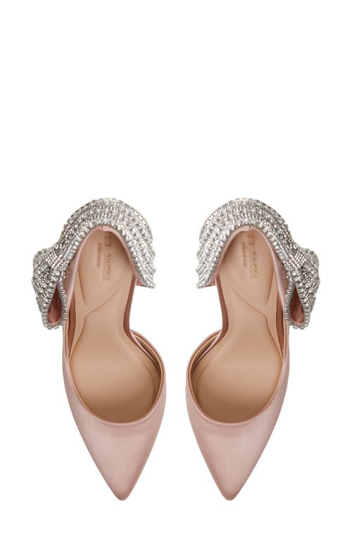 Ted Baker London Vandi Half D'orsay Pointed Toe Pump In Open Pink