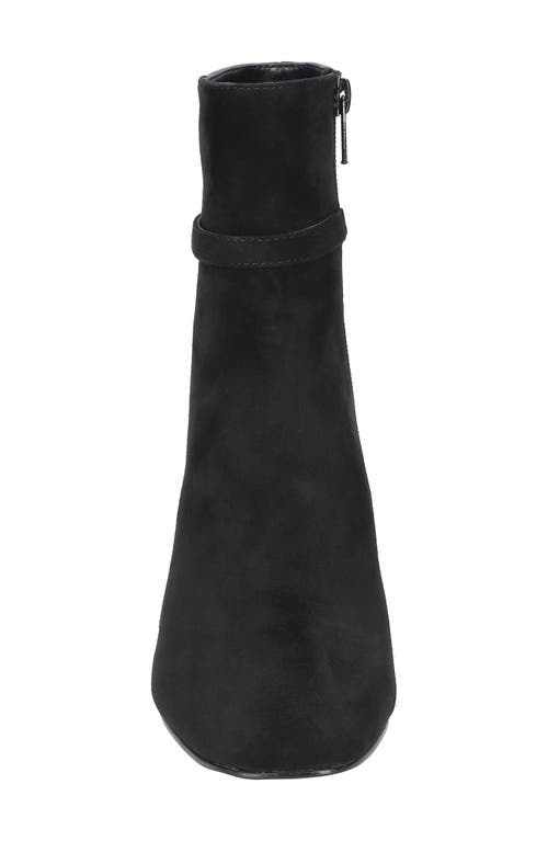 Shop Bella Vita Quincy Boot In Black Kidsuede Leather