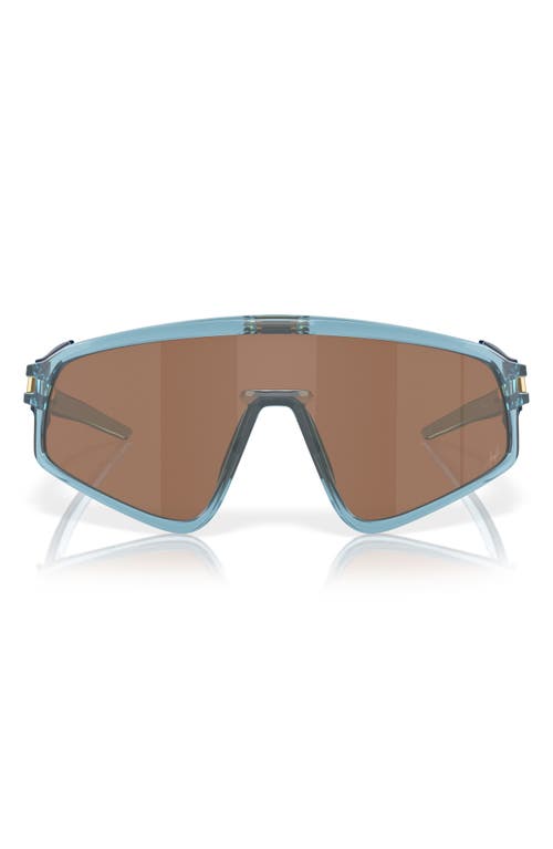 Oakley Latch Panel 35mm Rectangular Shield Sunglasses in Grey at Nordstrom