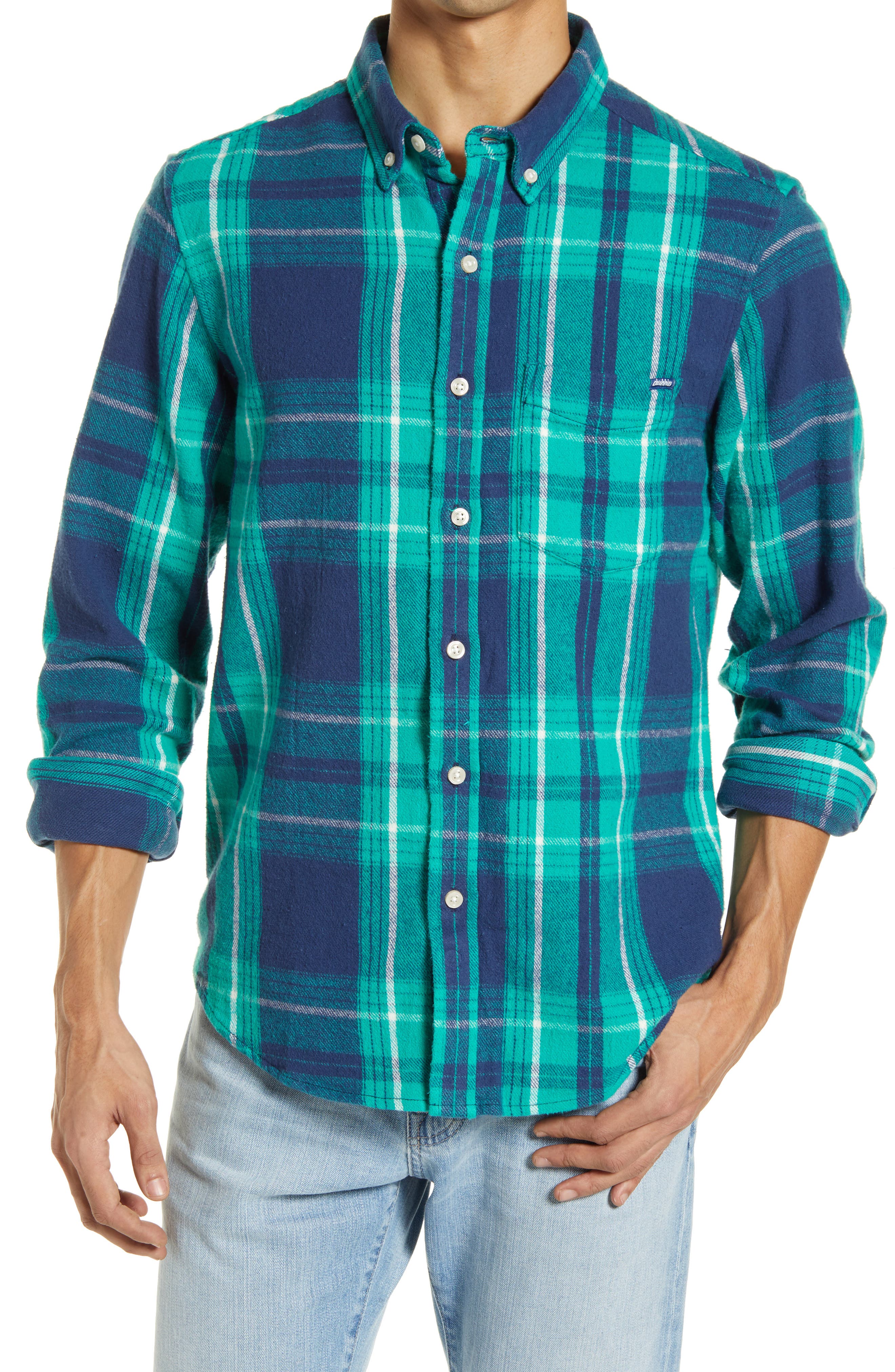 Men's Green Flannel Shirts | Nordstrom