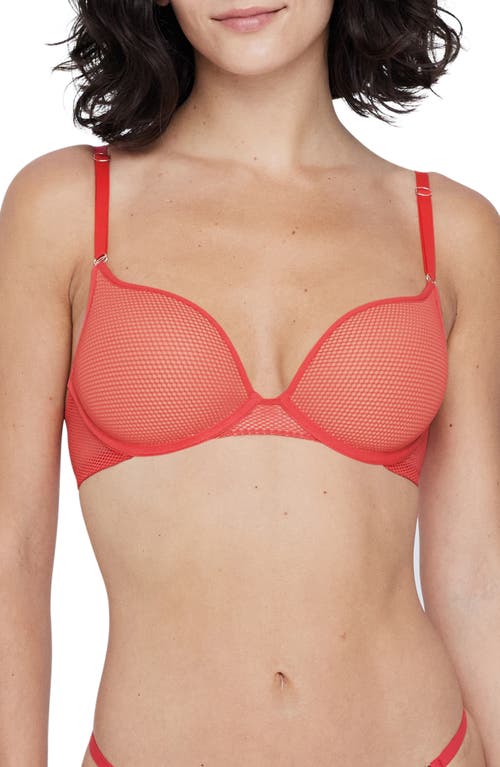 Shop Skarlett Blue Mischief Push-up Bra In Waterml/ny