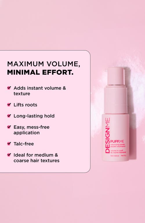 Design.me Designme Puff.me Volumizing Root Powder In No Color