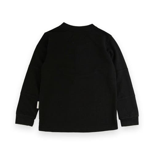 Sovereign Code Constant Knit Henley In Black