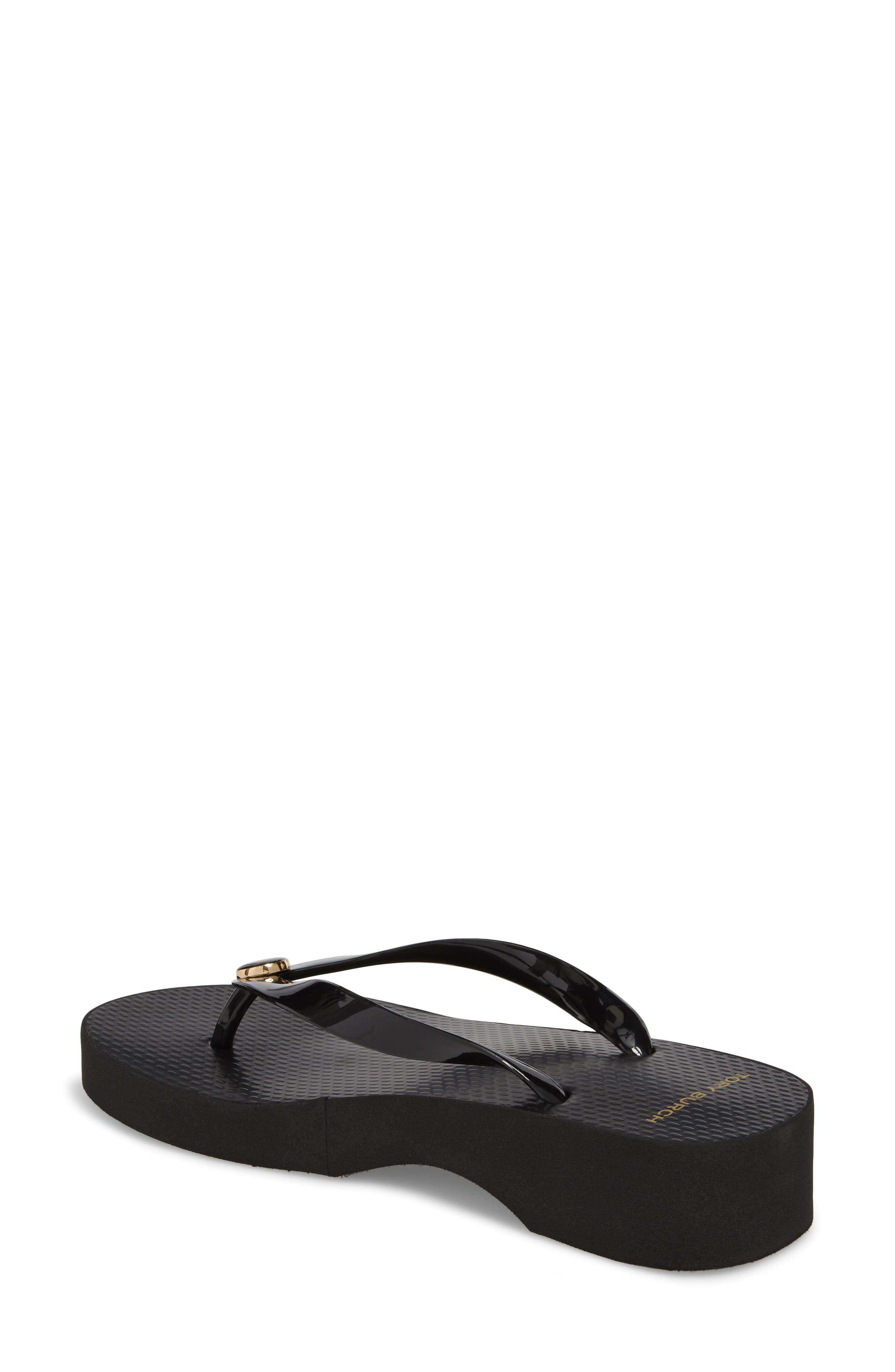 tory burch wedge flip flops nordstrom