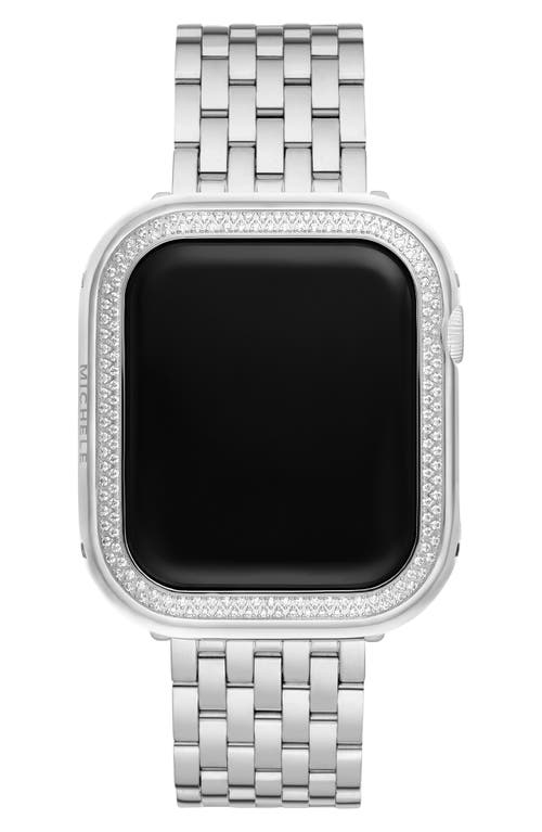 Michele Diamond Apple Watch® Case Attachment, 45mm In Blue Dusk
