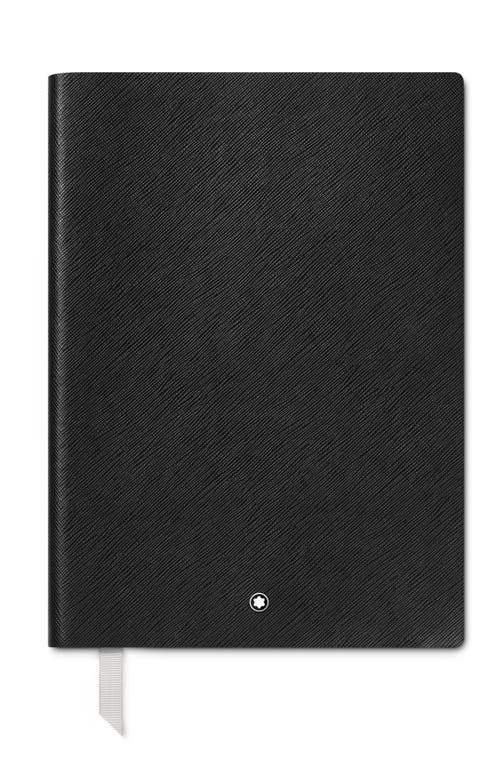 Montblanc Meisterstück No. 163 Medium Leather Notebook in Black