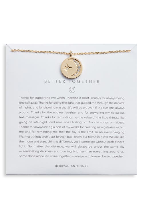 Bryan Anthonys Better Together Pendant Necklace in 14K Gold