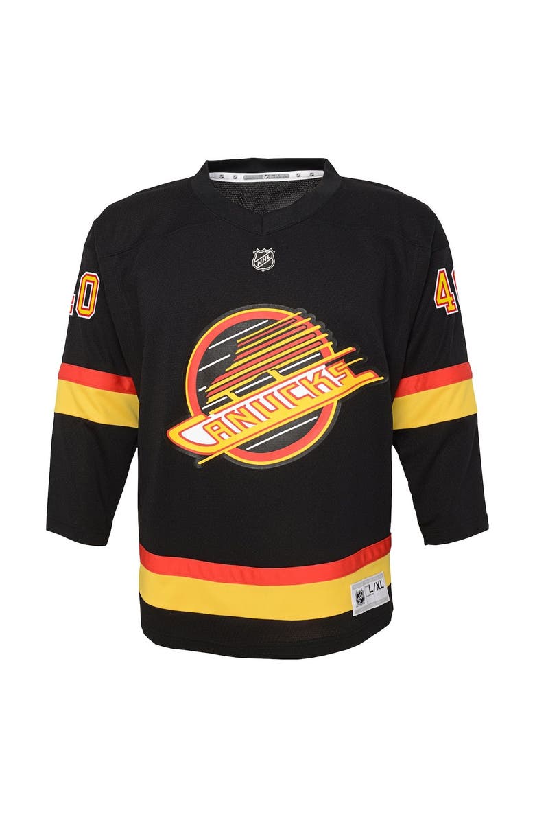 Outerstuff Youth Elias Pettersson Black Vancouver Canucks 2019/20 ...