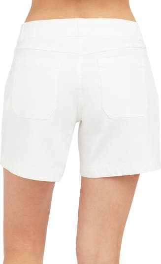 Spanx Stretch Twill Shorts Mountain Blue – Mapel Boutique