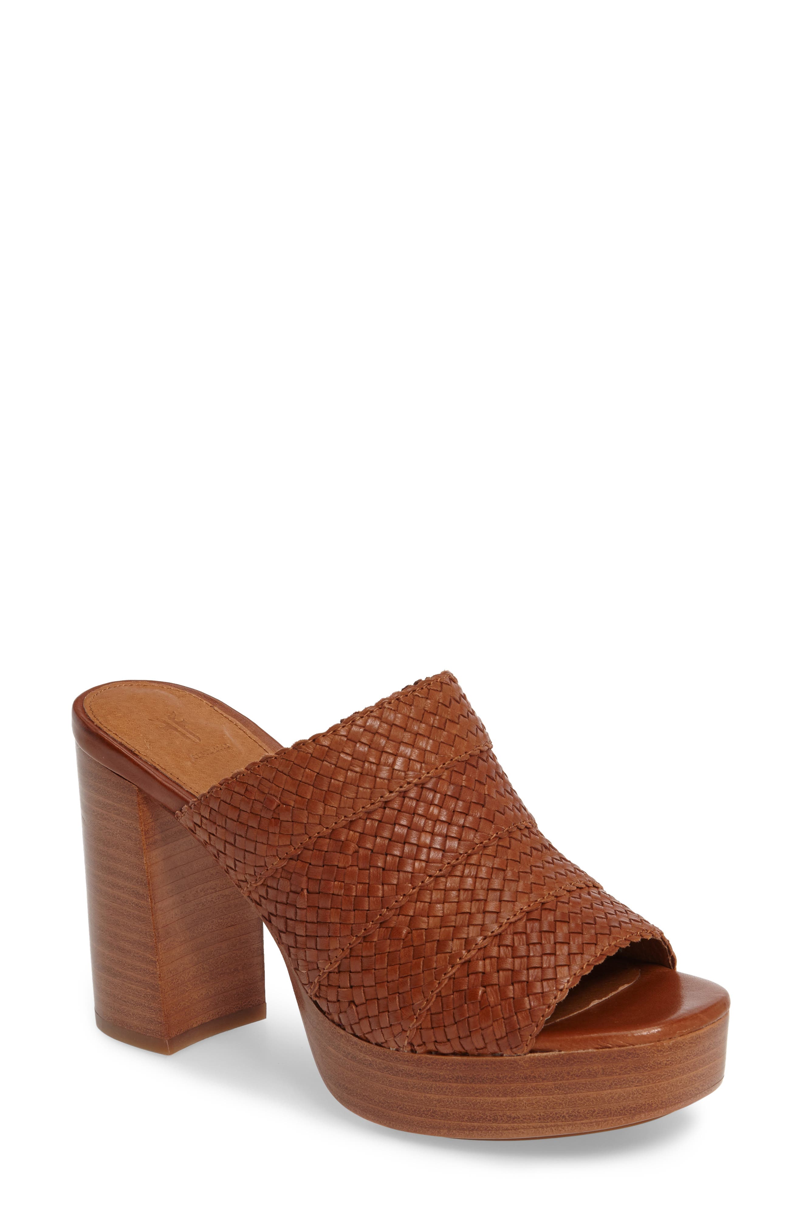 Frye Katie Woven Platform Slide (Women) Nordstrom