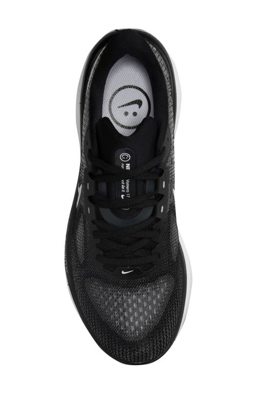 Shop Nike Zoom Vomero 17 Road Running Shoe In Black/white