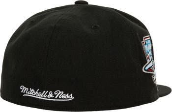 Mitchell & Ness Men's Mitchell & Ness Black/ Florida Marlins Bases Loaded  Fitted Hat