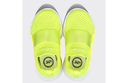 Apl Athletic Propulsion Labs Apl Youth's Techloom Bliss Slip-ons In Energy/white