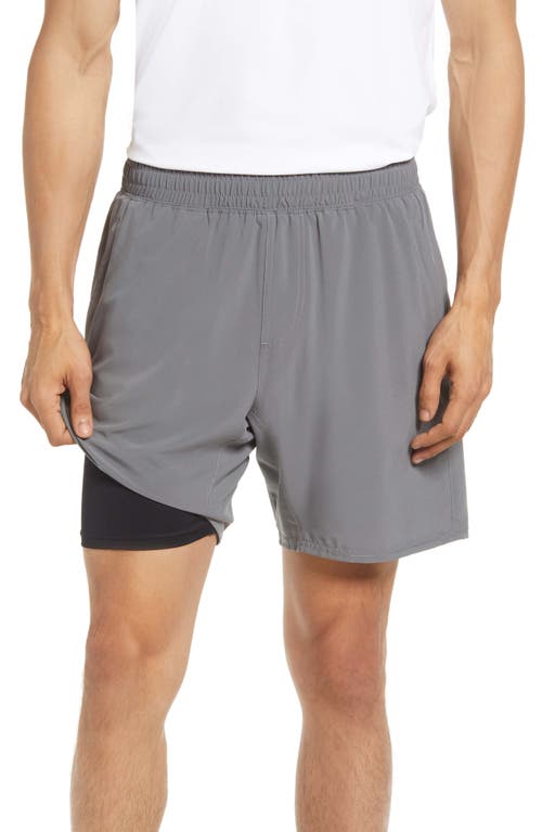 Barbell Apparel Men's Ghost Stretch Shorts Slate at Nordstrom,