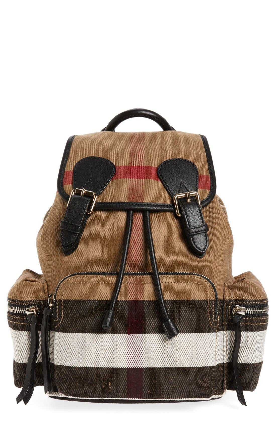 Burberry Medium Canvas Backpack Nordstrom