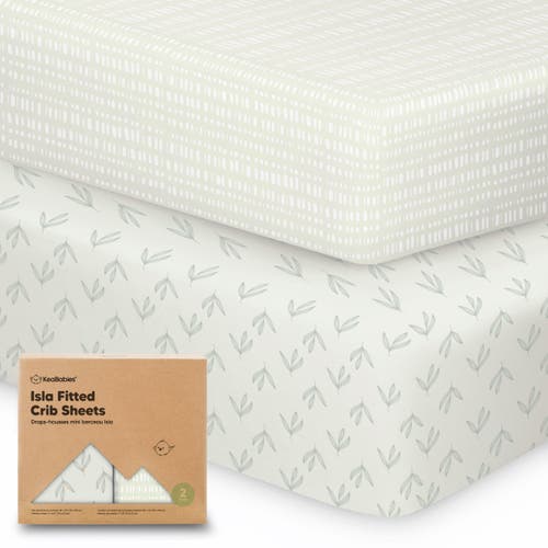 KEABABIES KEABABIES ISLA FITTED CRIB SHEETS 