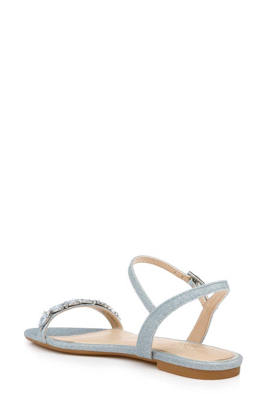 Jewel Badgley Mischka Women's Danica Flat Evening Sandals Women's Shoes