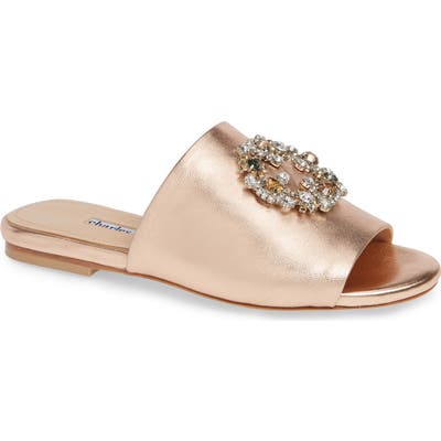 Charles David Soleil Slide Sandal, Pink