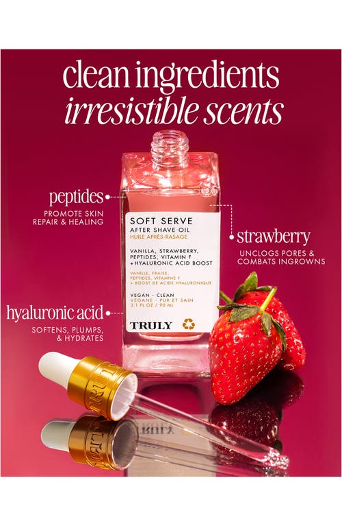 Truly Beauty Soft Serve After Shave Oil In No Color