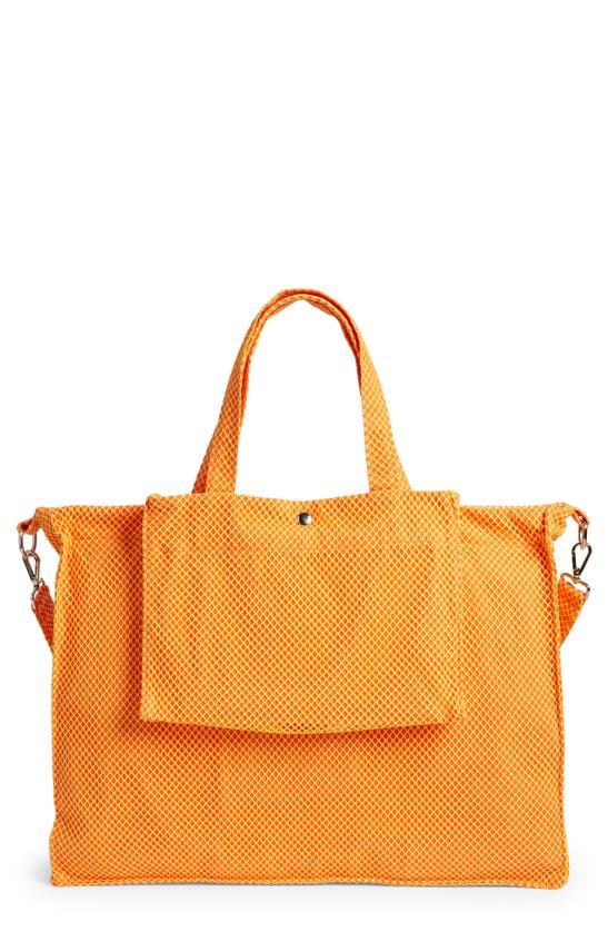 Head Of State Large Tote Bag In Orange