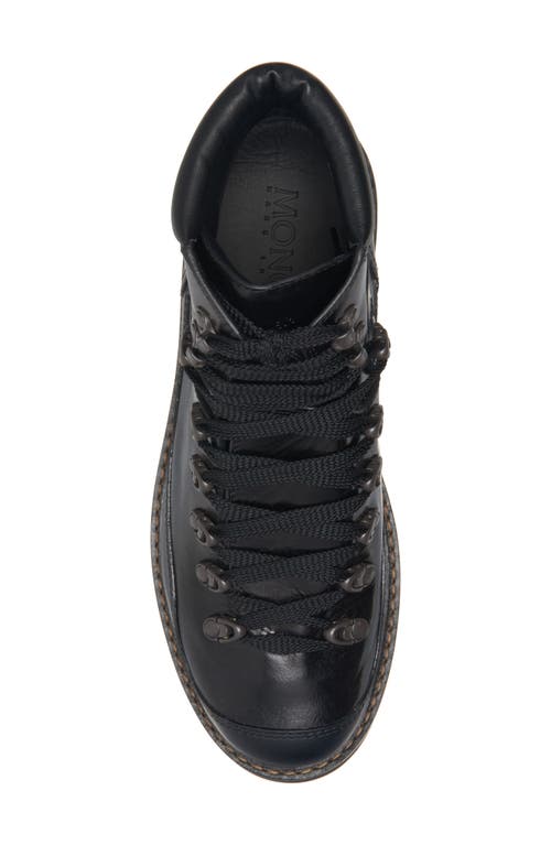 Moncler Peka Trek Hiking Boot In Black