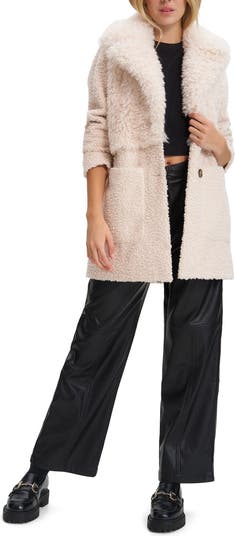 Glenn Faux Shearling Coat