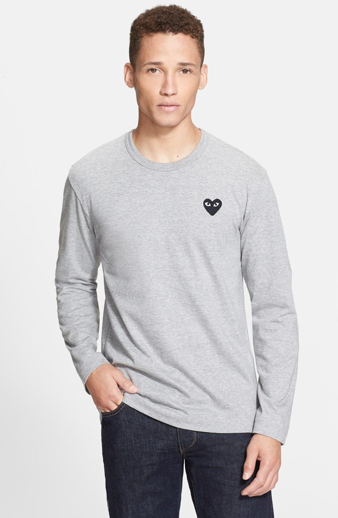 comme de garcon crew neck