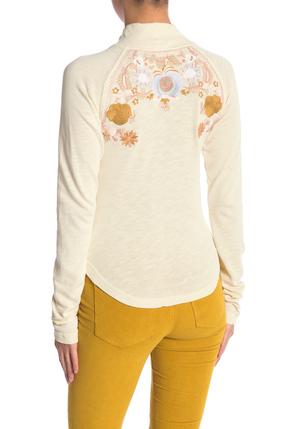 free people disco rose pullover