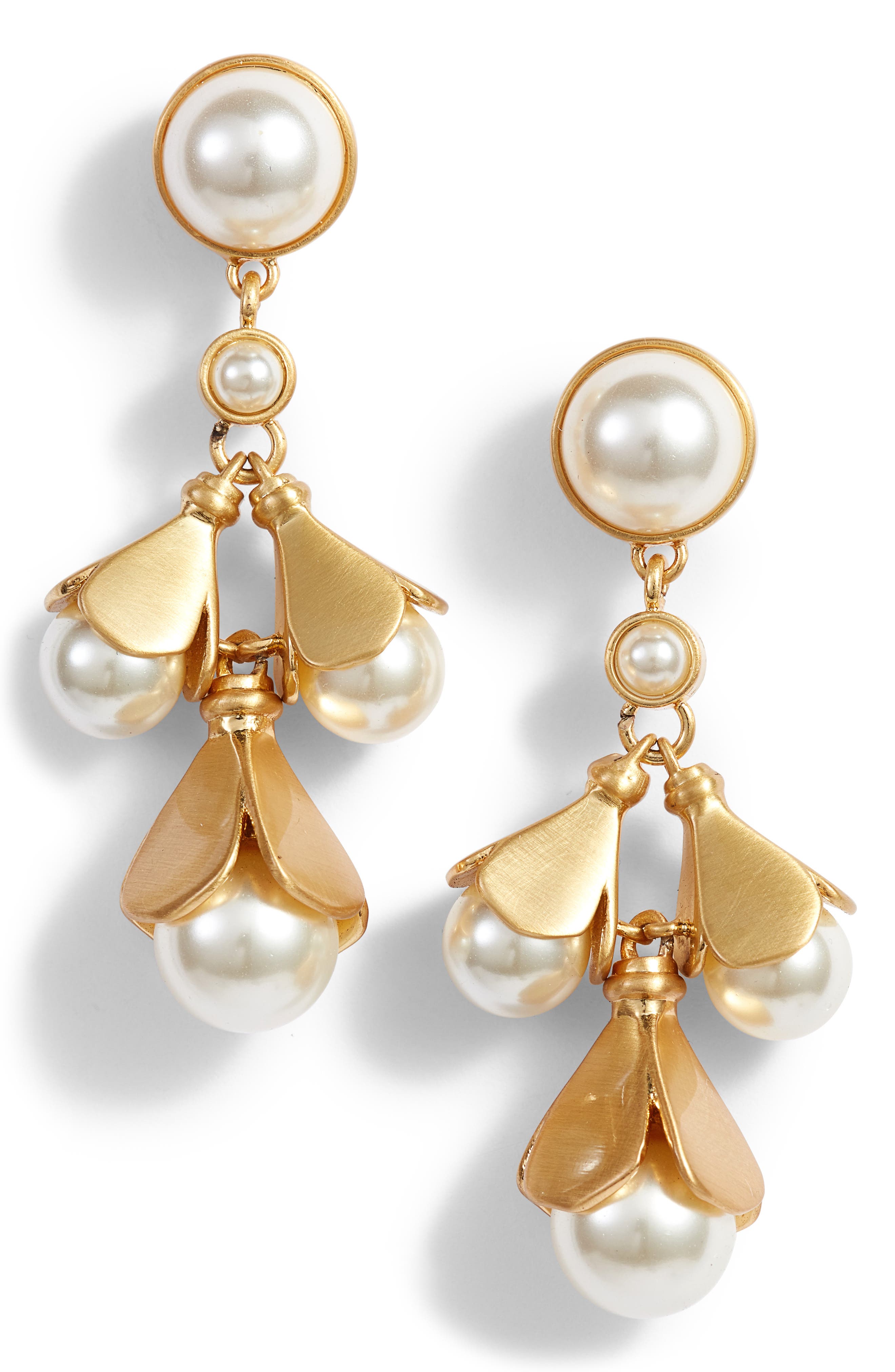 Tory Burch Bellflower Drop Earrings Nordstrom