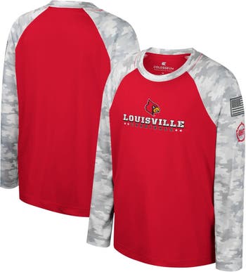 COLOSSEUM Youth Colosseum Red/Camo Louisville Cardinals OHT