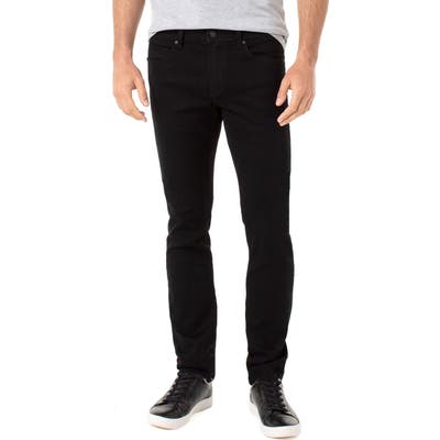 Liverpool Kingston Slim Straight Leg Jeans, Black