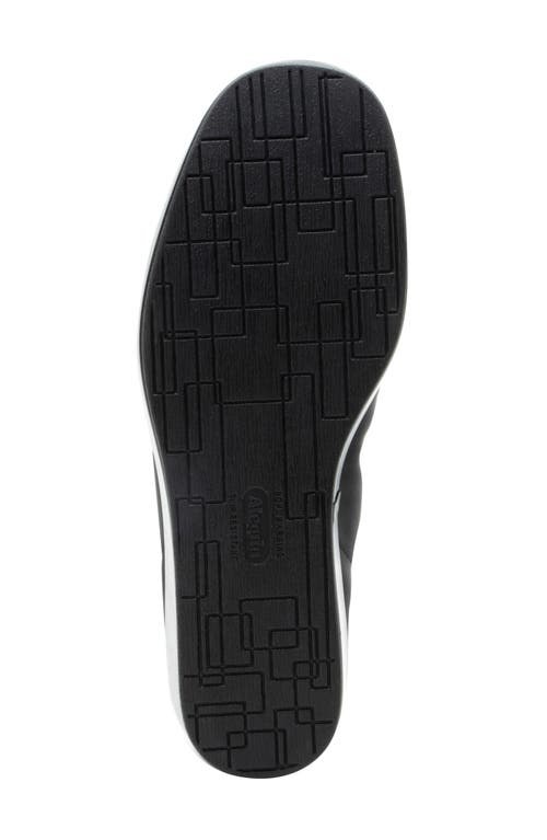Alegria By Pg Lite Harmoni Platform Wedge Bootie In Black