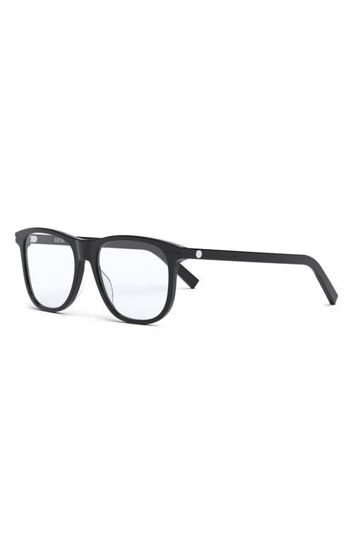 DIOR DIOR ESSENTIAL S3I 55MM SQUARE OPTICAL GLASSES 